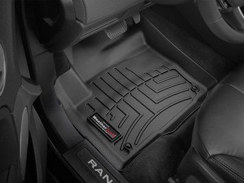 Covorașe cauciuc 3D Liners faţă Land Rover Range Rover Evoque 2012 - 2019 negru WeatherTech 444041