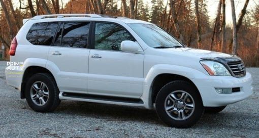 Deflektor maski Lexus GX470 2003-2009 gładki FormFit HD24D03