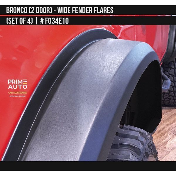 Фендера Ford Bronco 2021-2025 черный AIR DESIGN FO34E10 FO34E10 фото