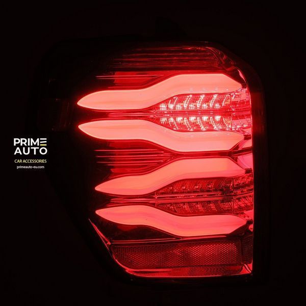 Rear lights Toyota 4Runner 2010-2022 LED PRO series red-smoky AlphaRex 690020
