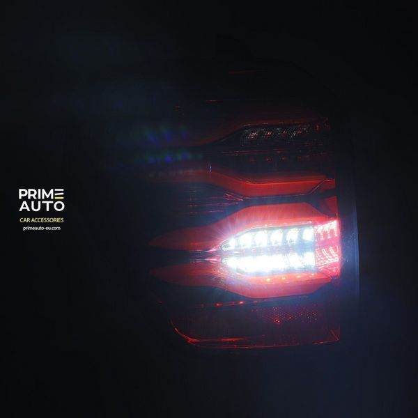 Rear lights Toyota 4Runner 2010-2022 LED PRO series red-smoky AlphaRex 690020