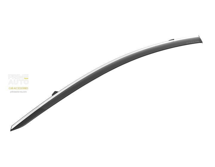 Window Deflectors 4pcs Set with Chrome Trim Nissan Ariya 2023-2025 3-847NS029