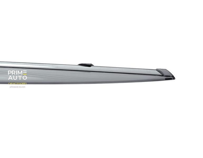 Window Deflectors 4pcs Set With Black Trim Kia Soul 2020-2025 Wellvisors 3-847KA024