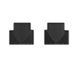 Dywaniki gumowe drugiego rzędu Hyundai Tucson 2016 - 2021 czarny WeatherTech W217