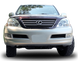 Deflektor maski Lexus GX470 2003-2009 gładki FormFit HD24D03