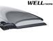 Owiewki do szyb samochodowych num 4 szt z chromowaną odlewanie Volvo V60 2015 - 2018 Hatchback Wellvisors 3-847VO004