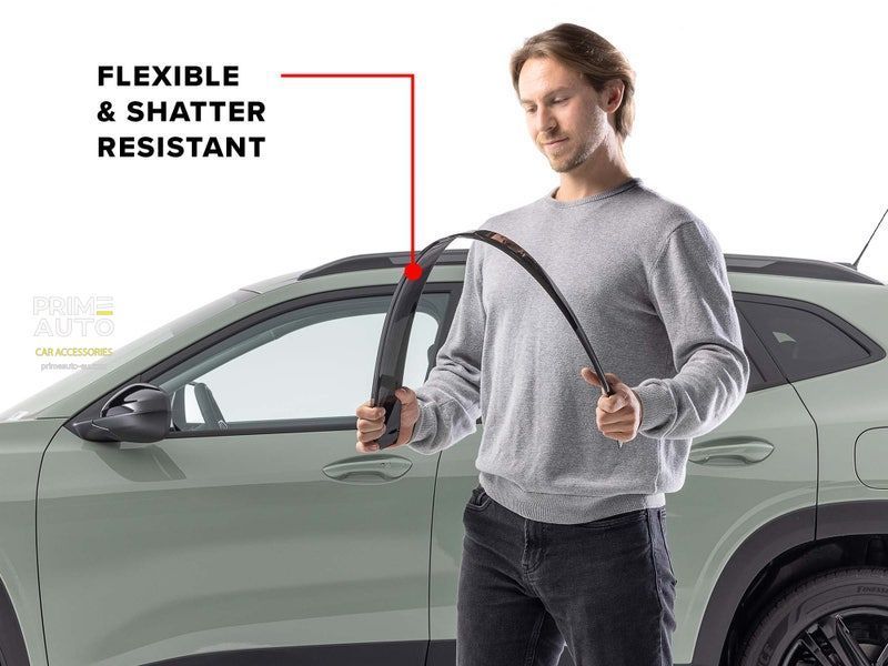 Deflectoare de ferestre inserabil faţă+spate Chevrolet Tahoe 2021-2026 mat WeatherTech 821010IMB
