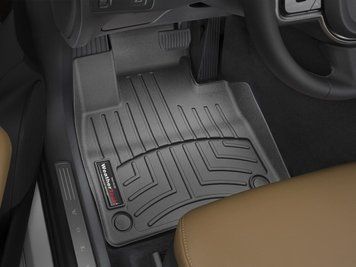 Килими автомобільні 3D Лайнери передні Volvo XC90 2016 -2020 чорний WeatherTech 448281 448281 фото