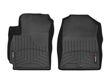 Car Mats 3D Liners Front Hyundai Kona 2018 - 2023 Black WeatherTech 4413761