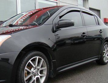 Owiewki do szyb samochodowych num 4 szt Hyundai Elantra 2017-2021 gładki SD10E17