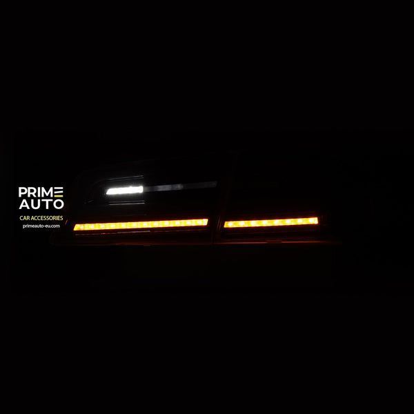 Tylne lampy Tesla Model S 2012-2021 LUXX-Series Black-Red AlphaRex 601130