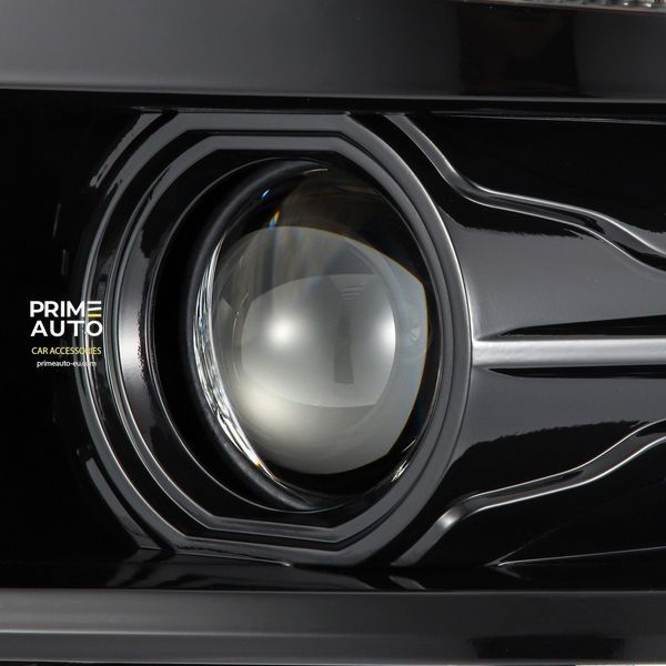 Lampy przednie Chevrolet Silverado 1500 2014-2015 PRO seria kolor Alpha-Black AlphaRex 880247