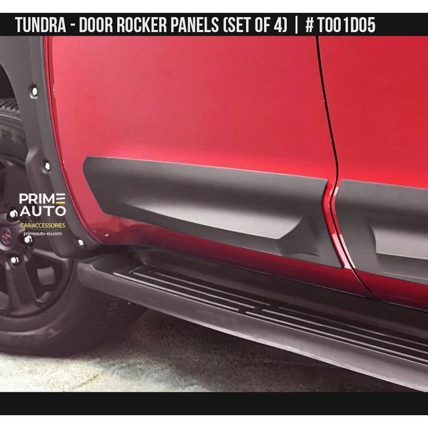 Moluri SET Toyota Tundra 2014-2021 negru AIR DESIGN TO01D05
