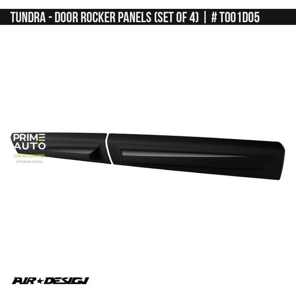 Moluri SET Toyota Tundra 2014-2021 negru AIR DESIGN TO01D05
