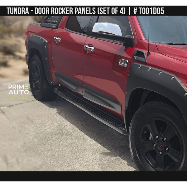 Moluri SET Toyota Tundra 2014-2021 negru AIR DESIGN TO01D05