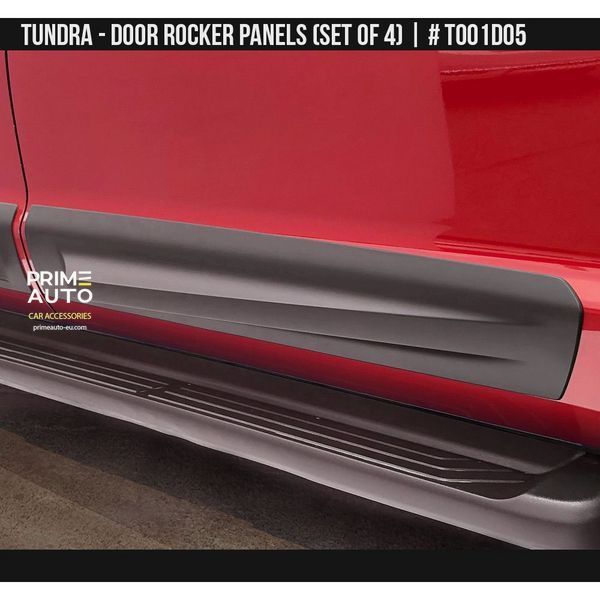 Moluri SET Toyota Tundra 2014-2021 negru AIR DESIGN TO01D05