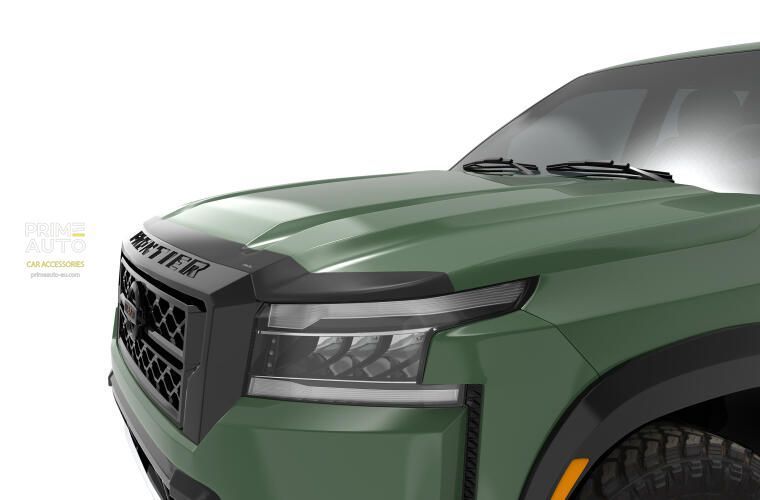 Deflector capota Nissan faţăIER 2022- 2025 Aeroskin fum-&icirc;ntunecat AVS 322195