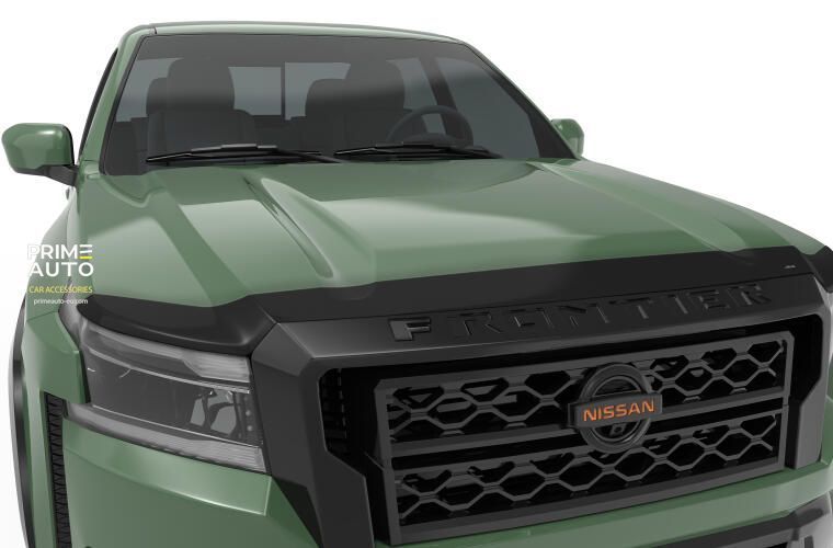 Deflector capota Nissan faţăIER 2022- 2025 Aeroskin fum-&icirc;ntunecat AVS 322195