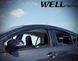 Window Deflectors 4pcs Set Premium Series Toyota Prius 2012-2018 C Wellvisors 3-847TY031