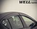 Window Deflectors 4pcs Set Premium Series Toyota Prius 2012-2018 C Wellvisors 3-847TY031