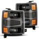 Lampy przednie Chevrolet Silverado 1500 2014-2015 PRO seria kolor Alpha-Black AlphaRex 880247