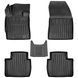 Dywaniki gumowe z bokiem zestaw 5 szt Peugeot 408 2022 + (P54) czarny SOVA-PL