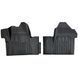 Car Mats with raised edge set 2 pcs Nissan Interstar 2024 + (III) Black SOVA-PL