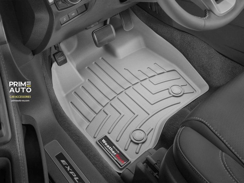 Car Mats 3D Liners Front Hyundai Kona 2018 - 2023 Black WeatherTech 4413761
