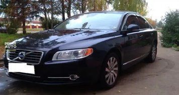 Deflectoare de ferestre adeziv Standard faţă+spate 4buc Volvo S80 2006 - 2016 negru Cobra Tuning V10606