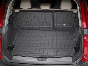 Cargo Liner SeatBack 3D Nissan Rogue 2021 - 2026 Black 401405