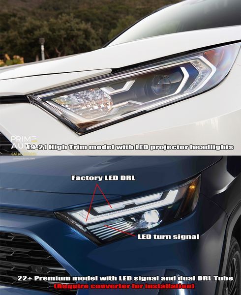 Front lights Toyota RAV4 2019-2025 High Trim LED NOVA series AlphaRex 880869