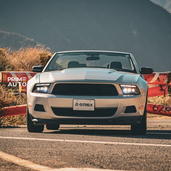 Lampy przednie Ford Mustang 2013-2014 NOVA-Series Alpha-Black AlphaRex 880488