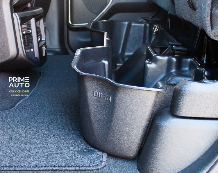Schowek pod siedzeniem Ram 1500 2019-2026 Quad Cab czarny D&Uuml;HA 30104