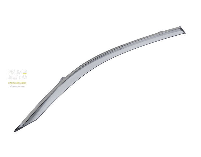 Window Deflectors 4pcs Set With Black Trim Mercedes-Benz GLB-Class 2020-2023 Wellvisors 3-847MB031
