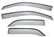 Window Deflectors 4pcs Set With Black Trim Lexus RX 1999-2003 Wellvisors 3-847LX005