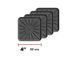 Подстаканники комплект 4 шт 10 см Квадрат черный WeatherTech 8A4SQCSTBK 8A4SQCSTBK фото 1