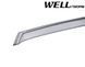 Owiewki do szyb samochodowych num 4 szt Premium seria Toyota Prius 2010 - 2015 Wellvisors 3-847TY040