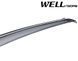 Window Deflectors 4pcs Set With Black Trim Nissan Versa 2012-2019 Sedan Wellvisors 3-847NS007