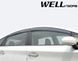 Owiewki do szyb samochodowych num 4 szt Premium seria Toyota Prius 2010 - 2015 Wellvisors 3-847TY040
