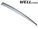 Window Deflectors 4pcs Set With Black Trim Nissan Versa 2012-2019 Sedan Wellvisors 3-847NS007