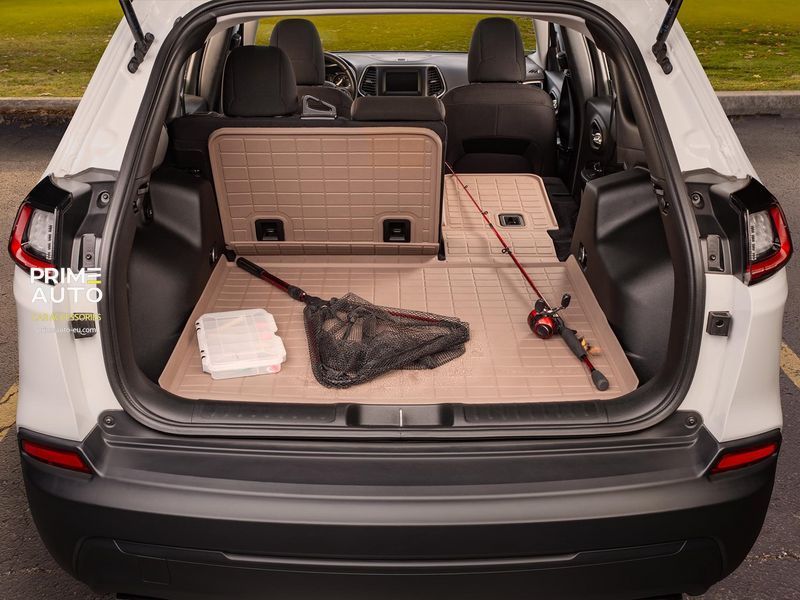 Cargo Liner SeatBack 3D High Performance Cadillac Escalade ESV/-V 2021 - 2025 Black WeatherTech 401466IM