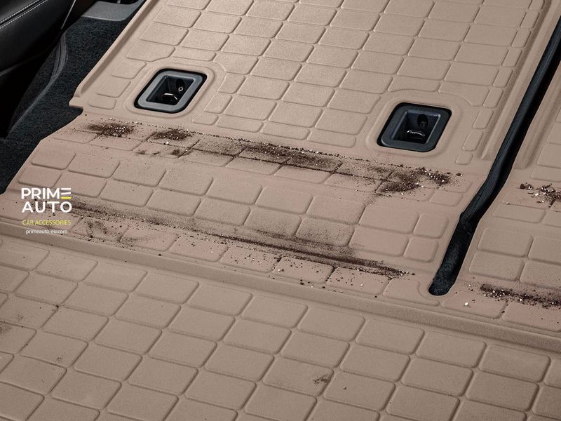 Cargo Liner SeatBack 3D High Performance Cadillac Escalade ESV/-V 2021 - 2025 Black WeatherTech 401466IM