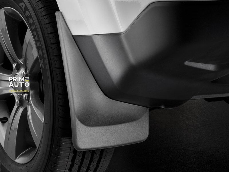 Бризковики передні Ford E-Transit 2022 - 2026 чорний WeatherTech 110051 110051 фото
