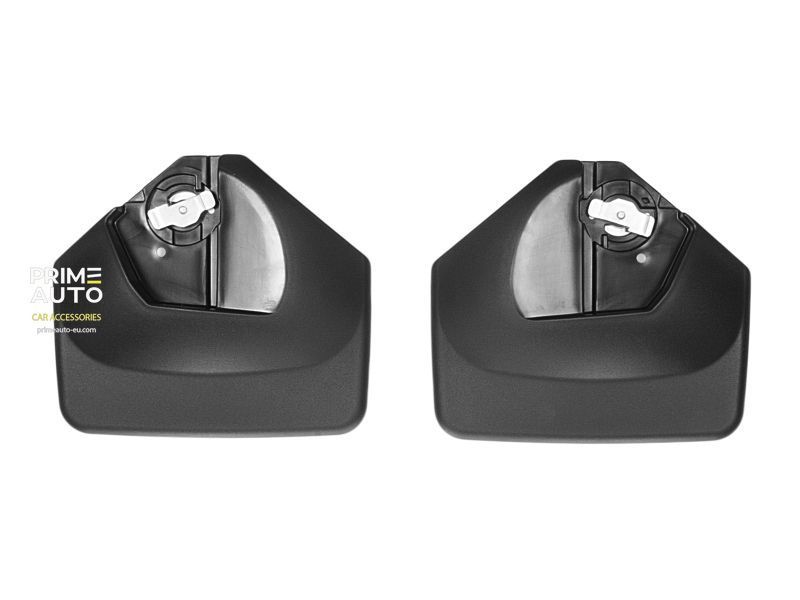Бризковики передні Ford E-Transit 2022 - 2026 чорний WeatherTech 110051 110051 фото