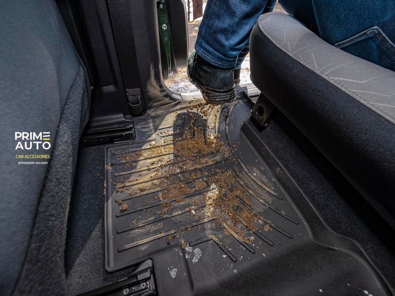 Covorașe cauciuc 3D Liners High Performance 2 - lea r&acirc;nd Volkswagen Atlas 2018 + negru WeatherTech 4410844IM