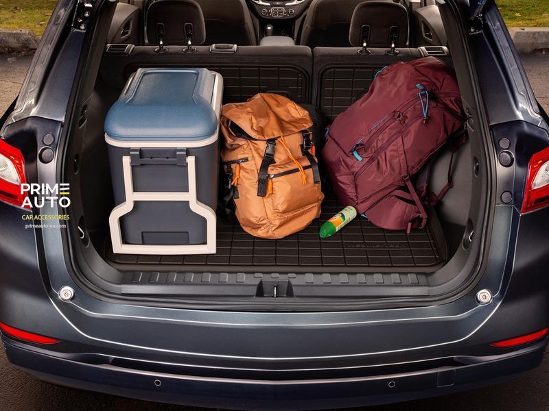 Cargo Liner SeatBack 3D High Performance Cadillac Escalade ESV/-V 2021 - 2025 Black WeatherTech 401466IM