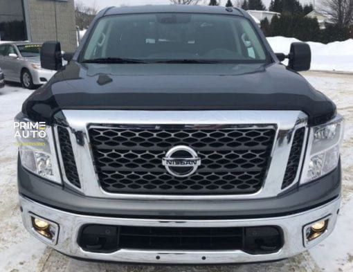 Hood Deflector Nissan Titan 2017-2021 smooth FormFit HD13Z17