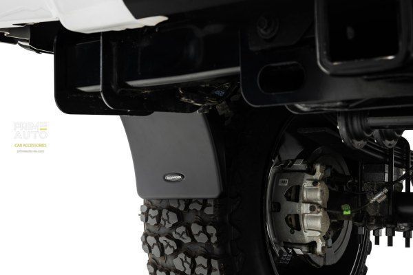 MudFlaps rear rear 2 PCs Chevrolet Silverado 1500 2019-2021 Pocket-style black Bushwacker MUD-40106