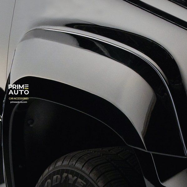 Fender Flares set 4 PCs Chevrolet Silverado 1500 2014-2018 Extended-A-style black Bushwacker 40964-02