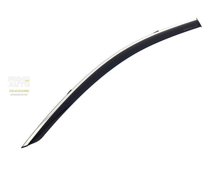 Дефлекторы окон к-т 6 шт с хромированным молдингом Acura TLX 2021+ Wellvisors 3-847AC026 3-847AC026 фото